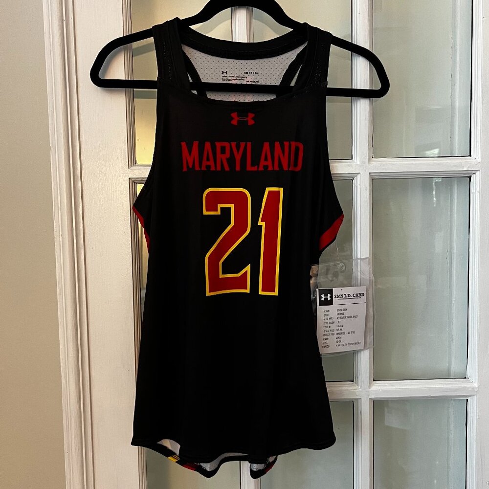 NWT Under Armour University of Maryland Jersey - Women's Size S